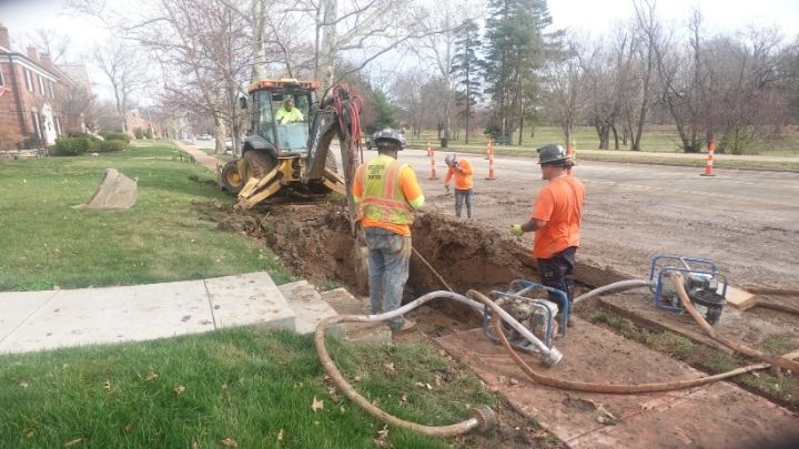 Crew Working in St. Louis Hills