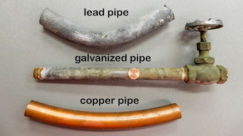 Lead, Galvanized, and Copper Pipes